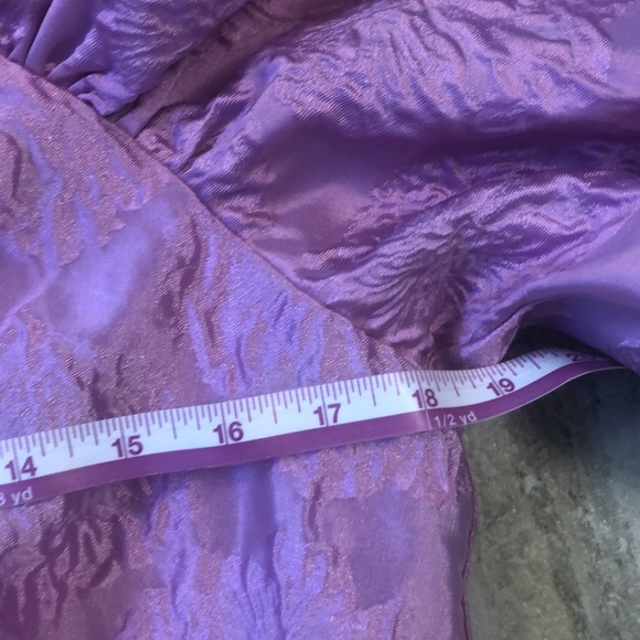 NWT Bardot Blouse Puff Sleeve V-Neck Tie back Size 6 Small - Picture 15 of 16